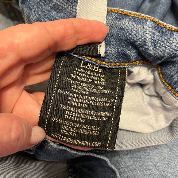 👖 Pre-loved L&B Jeans Size 18 - Picture 3 of 10